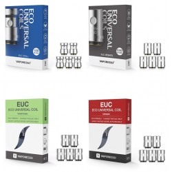 Résistances EUC - Vaporesso - Clapton/Ceramic/Meshed -...