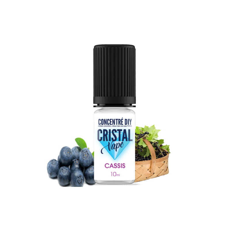 Concentré Cassis DIY - Cristal Vape - 10 ml