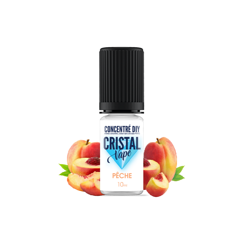 Concentré Pêche DIY - Cristal Vape - 10 ml