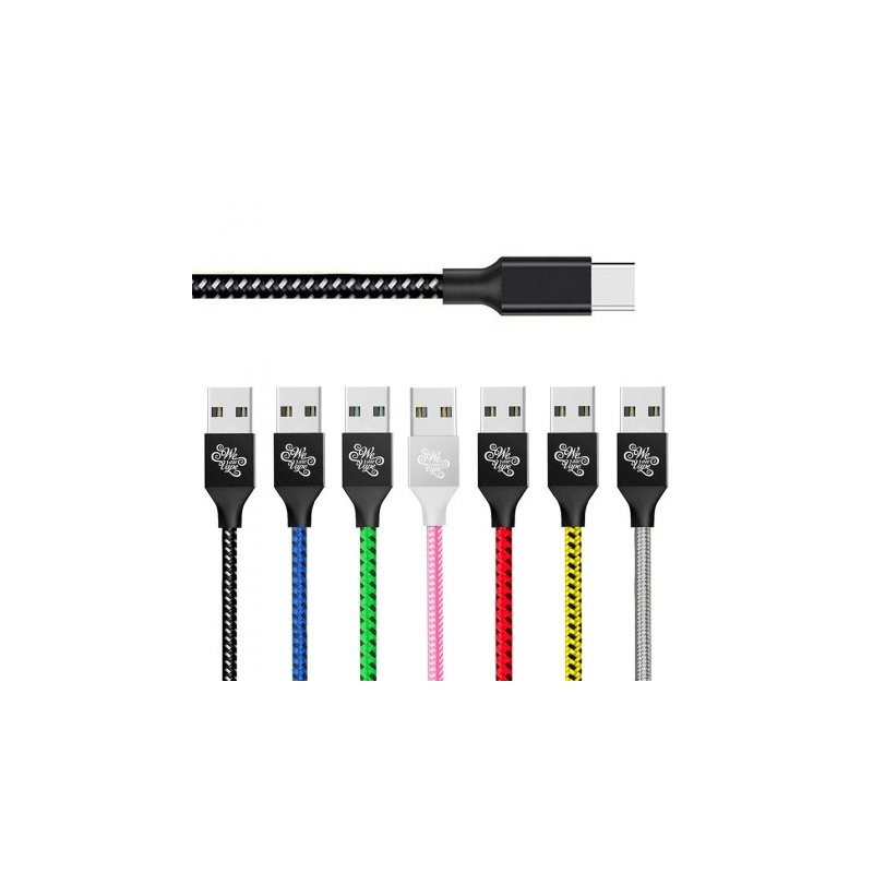 Câble tressé USB-C 90 cm - We are Vape