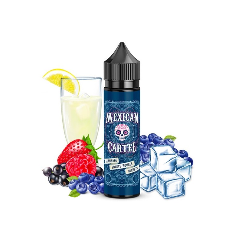 Limonade Fruits rouges Bleuets - Mexican Cartel - 50 ml et 100 ml