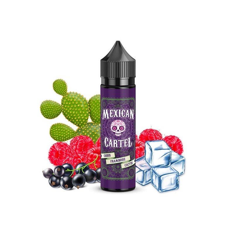 Cassis Framboise Cactus - Mexican Cartel - 50 ml et 100 ml