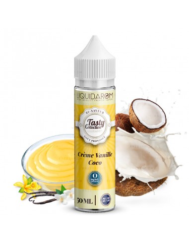 Crème Vanille Coco - Tasty by Liquidarom - 50 ml