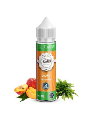 Pêche Verveine - Tasty by Liquidarom - 50 ml