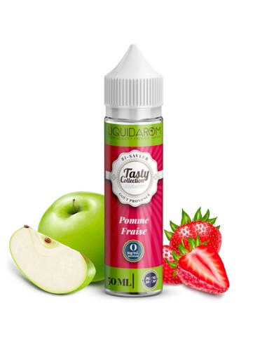 Pomme Fraise - Tasty by Liquidarom - 50 ml