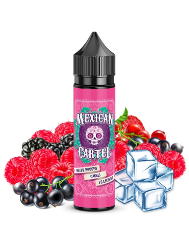 Fruits Rouges Cassis Framboise - Mexican Cartel - 50 ml et 100 ml