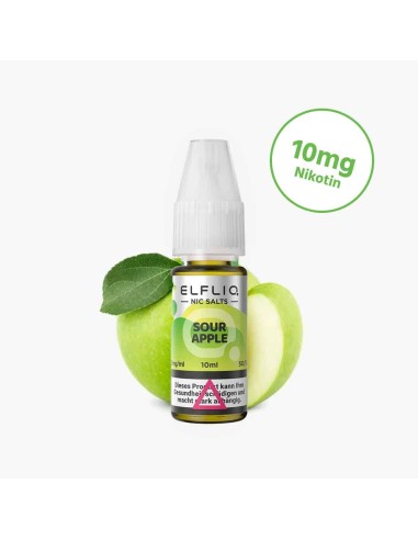 ElfLiq - Sour Apple - Sel De Nicotine - Elf Bar - 10 ml
