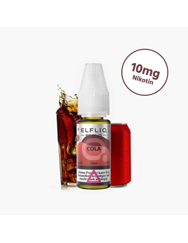 ElfLiq - Cola - Sel De Nicotine - Elf Bar - 10 ml