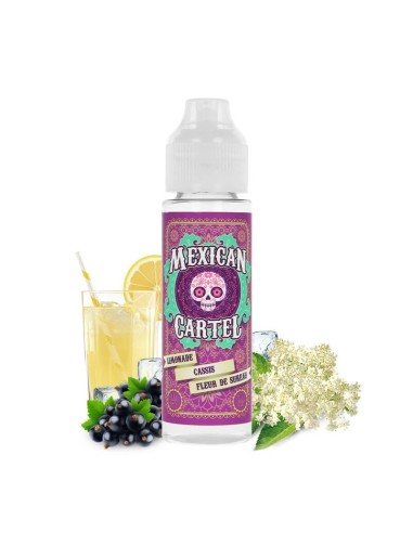 Limonade Cassis Fleur de Sureau - Mexican Cartel - 50 ml et 100 ml