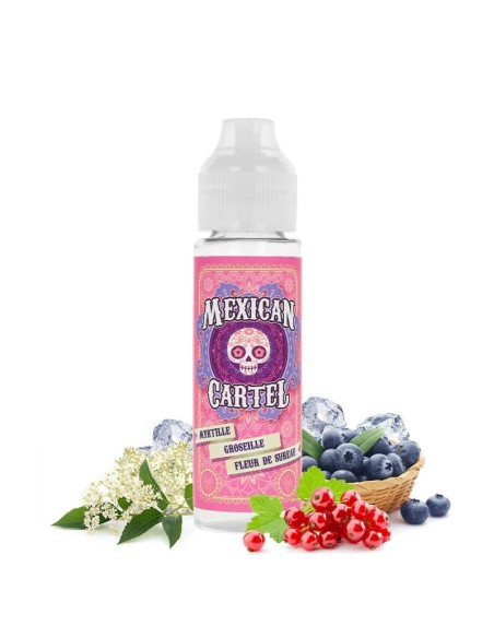 Myrtille Groseille Fleur de Sureau - Mexican Cartel - 50 ml et 100 ml
