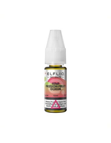 ElfLiq - Kiwi Passionfruit Guava - Sel De Nicotine - Elf Bar - 10 ml