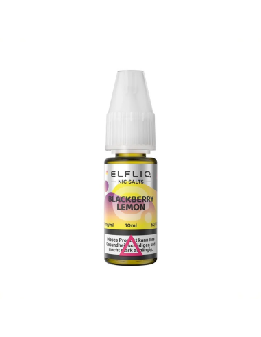 ElfLiq - Blackberry Lemon - Sel De Nicotine - Elf Bar - 10 ml