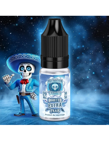 Booster de nicotine 20MG Extra Frais PG/VG 50/50 - Mexican Cartel - 10 ml