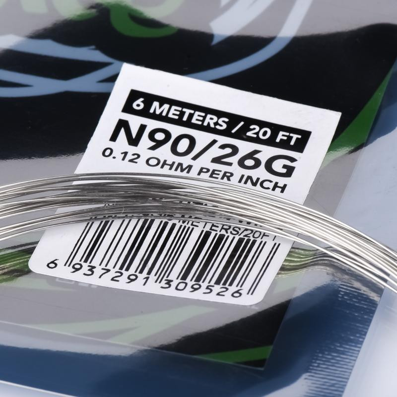 BOBINE DE 6M NI90 COMPETITION WIRE WOTOFO 26 G