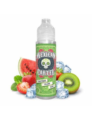 Pastèque Fraise Kiwi - Mexican Cartel - 50 ml...