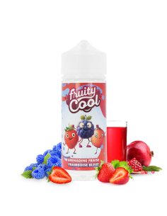 Grenadine Fraise Framboise Bleue - Fruity Cool - 100 ml
