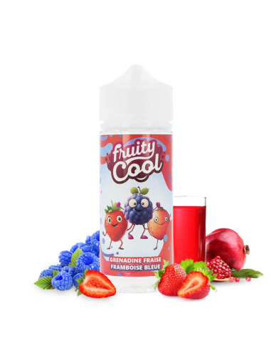 Grenadine Fraise Framboise Bleue - Fruity Cool...