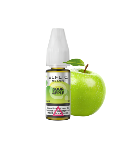 ElfLiq - Sour Apple - Sel De Nicotine - Elf Bar...