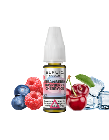 ElfLiq - Strawberry Raspberry Cherry Ice - Sale...