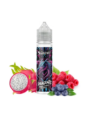 Myrtille Framboise - Dragonzz - Liquideo - 50 ml