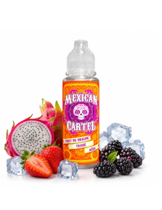 Fruit du dragon Fraise Mûre - Mexican Cartel - 50 ml et...