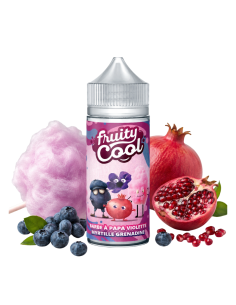 Barbe à Papa Violette Myrtille Grenadine - Fruity Cool -...