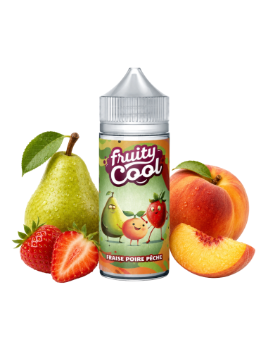 Fraise Poire Pêche - Fruity Cool - 100 ml