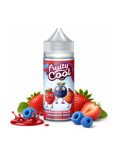 Grenadine Fraise Framboise Bleue - Fruity Cool - 100 ml