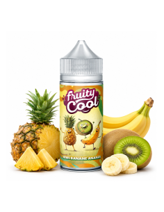 Kiwi Banane Ananas - Fruity Cool - 100 ml