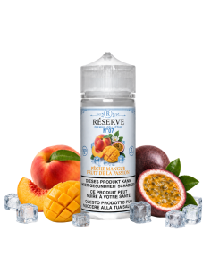 Pêche Mangue Fruit De La Passion - Réserve Frais - 100 ml