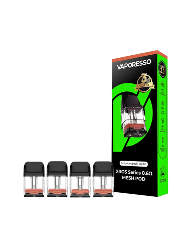 Cartouches Xros 3 ml - Remplissage par le haut...