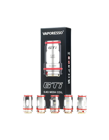 Résistances GTi - Pack de 5 - Vaporesso