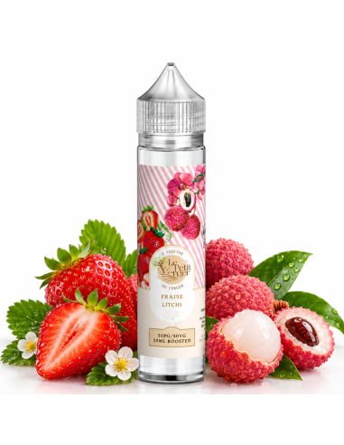 Fraise Litchi - Le Petit Verger - 50 ml