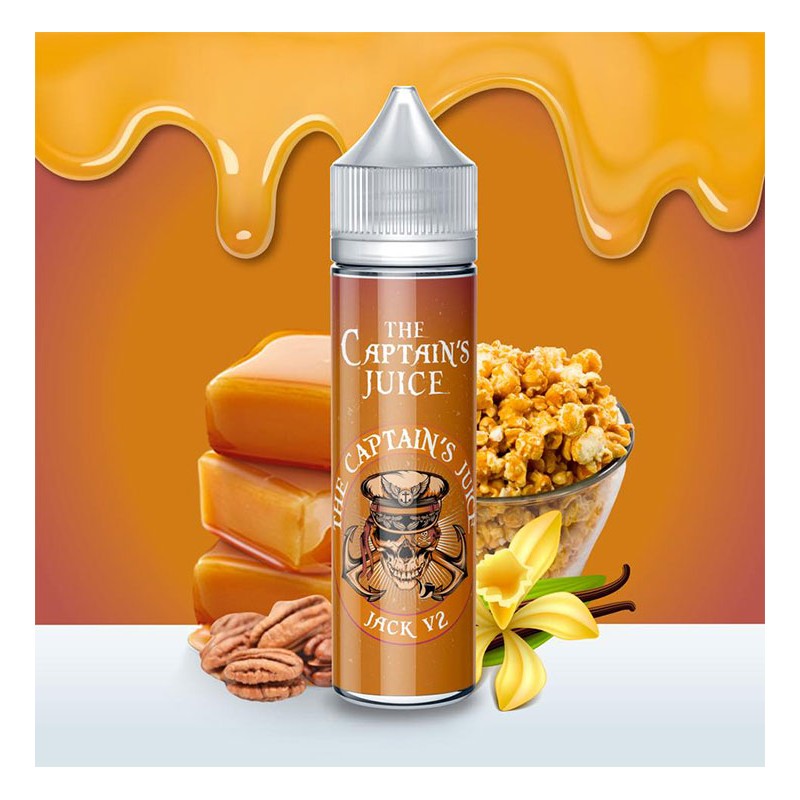 Jack V2 - The Captain's Juice - Shortfill 50 ml