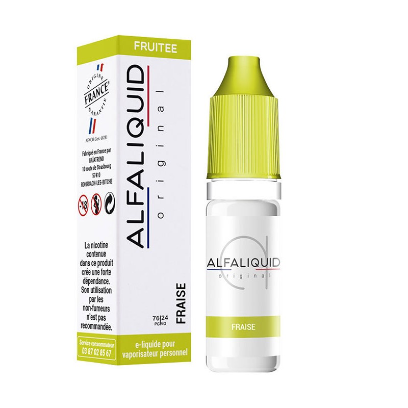 Alfaliquid Fraise 10 ml