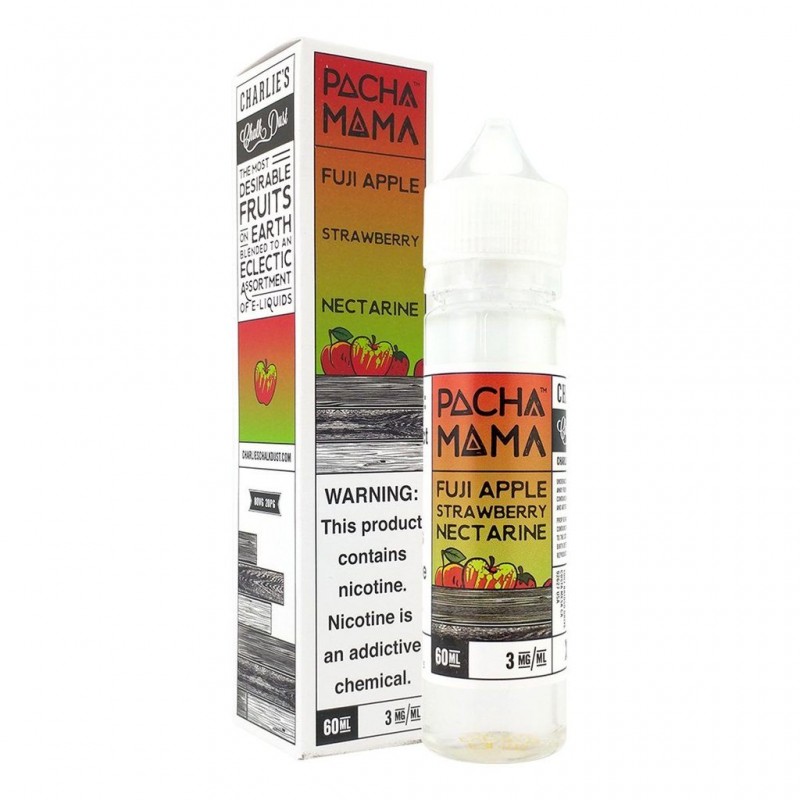 Fuji Apple Strawberry Nectarine - Pacha Mama - Charlie's Chalk | 50ML