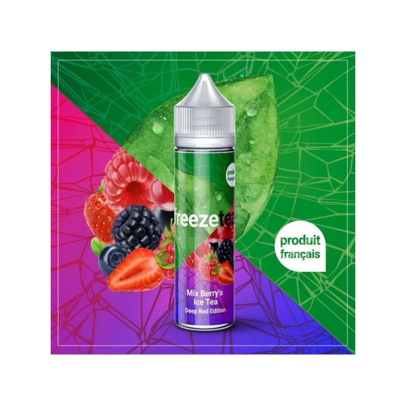 Mix Berry's Ice Tea - Freeze Tea par Made in Vape - 50 ml